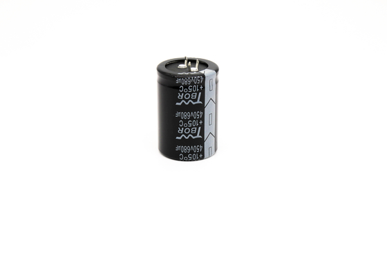 680uf450v Zatrzaskowy kondensator elektrolityczny 35x50mm