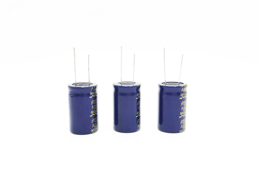 22X35mm 100UF 500V Kondensator elektrolityczny Kondensator szerokotemperaturowy LED