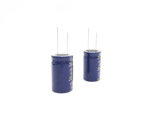 22X35mm 100UF 500V Kondensator elektrolityczny Kondensator szerokotemperaturowy LED