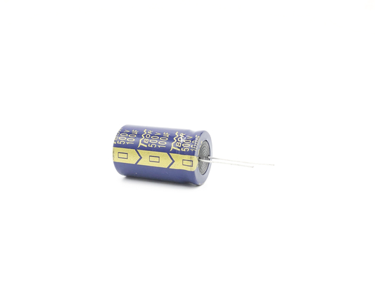 22X35mm 100UF 500V Kondensator elektrolityczny Kondensator szerokotemperaturowy LED