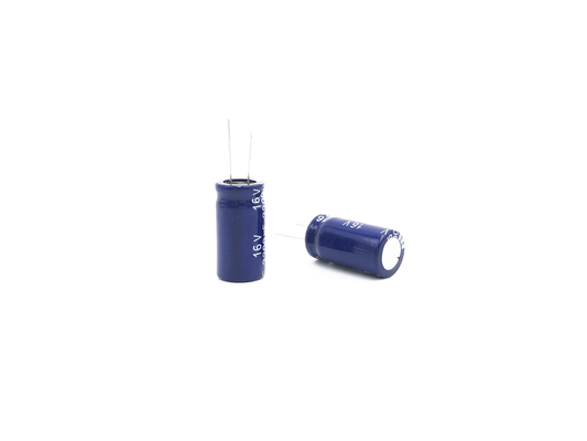 Wysokoczęstotliwościowy aluminiowy kondensator elektrolityczny o niskiej ESR 2200UF16V 13X25mm