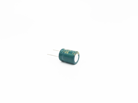 5000 godzin 100UF80V Kondensator światła LED 10X20MM ISO14001
