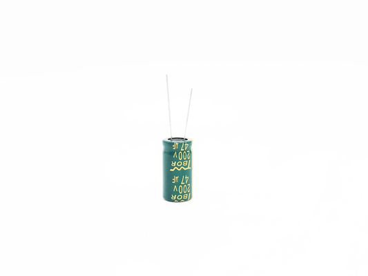 Kondensatory elektrolityczne o niskiej częstotliwości ESR 47UF200V 13x25MM