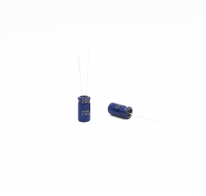 1UF400V 6.3X12MM Radialne aluminiowe kondensatory elektrolityczne o szerokiej temperaturze