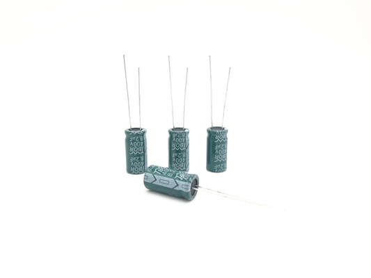 Kondensator elektrolityczny o wysokim prądzie tętnienia 8,2 UF 400 V 13X20 mm
