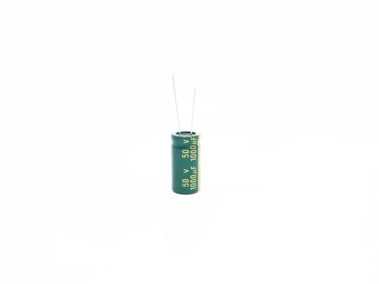 Wysokonapięciowy aluminiowy kondensator elektrolityczny 1000UF 50V RoHS LED Light