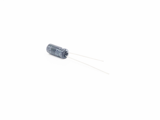 Kondensator elektrolityczny promieniowy 1UF 25V ISO14001 20% tolerancji