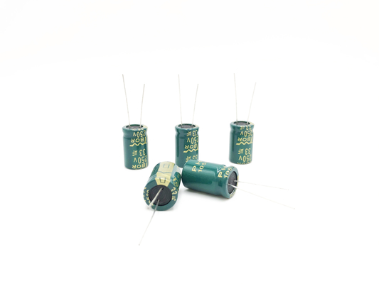 13x20mm promieniowy aluminiowy kondensator elektrolityczny 33UF250V